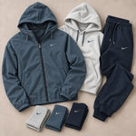 Men’s Premium 3-in-1 Hooded Tracksuit Set