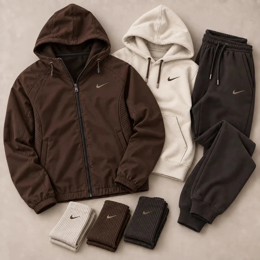 Men’s Premium 3-in-1 Hooded Tracksuit Set