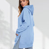 Oversized Cotton Hoodie Dress