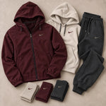 Men’s Premium 3-in-1 Hooded Tracksuit Set