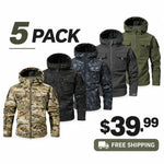 Waterproof Fleece Lined Hooded Jacket
